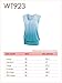 LL WT923 Womens Dip Dye Sweetheart Top M Black