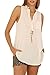 Eliacher Women's Casual Summer Women Blouse Tops Sleeveless Shirt 6640 (L, 1)