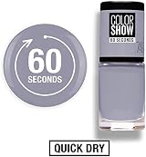 Maybelline Color Show Nail Polish City Smoke 73 Gel Based Formula view 5