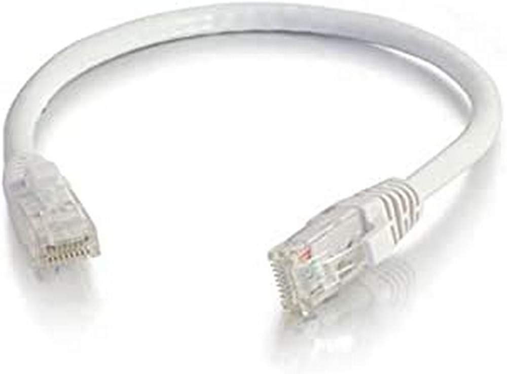 C2G Cat6 Booted Unshielded (UTP) Network Patch Cable - Patch cable - RJ-45 (M) to RJ-45 (M) - 10 m - UTP - CAT 6 - molded, snagless, stranded - white