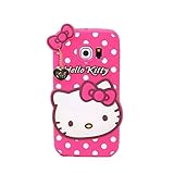 Galaxy Note 5 Case,Galaxy Note 5 Silicone Case,Tribe-Tiger Cartoon Hello Kitty Silicon Gel Rubber Case Cover Skin for Samsung Galaxy Note 5(Hot Pink Kitty)