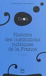 Histoire des institutions publiques de la France