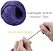 FGGKIMI 3-Layer Garden Twine, Garden String Twine Garden Jute Rope for Gardening, Floristry, Bundling, Crafts15 Rollsthumb 3