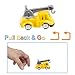 WATINC Pull Back Vehicles, 12 Pack Assorted Mini Plastic Vehicles and tank Toy, Vehicles Truck Mini Die Cast Car Toy For Kids Toddlers Boys,Pull Back And Go Car Toy Play Set with gift box