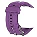 Feskio Garmin Forerunner 10 / Forerunner 15 GPS Running Watch Replacement Band Soft Silicone Replacement Wrist Watch Strap for Garmin Forerunner 10/Forerunner 15 GPS Running Watch (Small/Large Size)