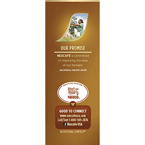 Nescafe Taster's Choice Instant Coffee Beverage, Hazelnut, 1.69 Ounce, Pack of 8