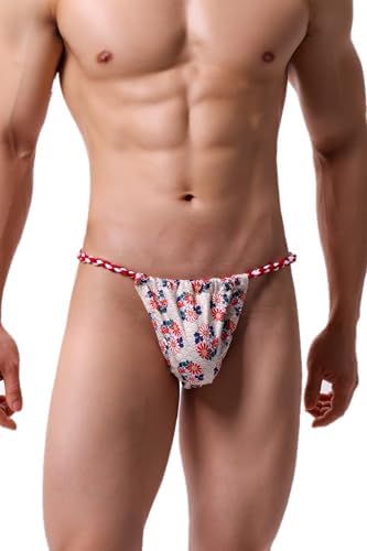 Cocksox Men's Snug Pouch Swim Thong, CX22, White Pointer, S at