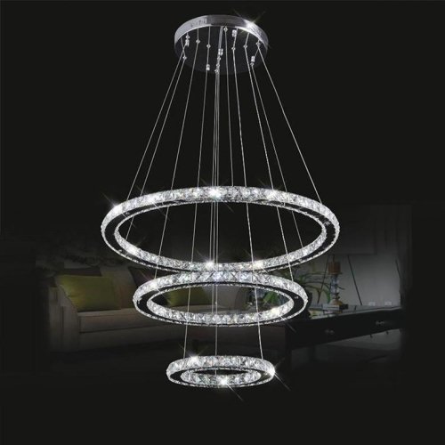 Lightinthebox led k9 crystal chandelier lighting lamps …