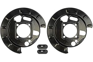 Marketplace Auto Parts Rear Brake Backing Plate Set - Compatible with 1999-2006 Chevy Silverado 1500