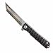 TwoSun Tanto Full TC4 Titanium Handle D2 Blade Ball Bearings Fast Open Opening Pocket Hunting Outdoor Folding Knife Custom Knives for Men
