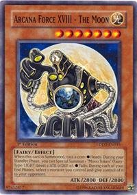 Yu-Gi-Oh! - Arcana Force XVIII - The Moon (LODT-EN015) - Light of Destruction - 1st Edition - Common