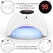 MiroPure UV LED Nail Lamp 48W Nail Dryer Gel Polish Light with 4 Timer , 33 Durable LED Light for Fingernail & Toenail Gel Based Polishes Nail Polish Curing Lamp for Home and Salon