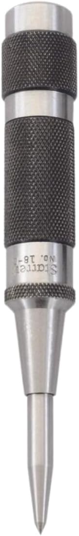 Starrett 18C Automatic Centre Punch Heavy-Duty Adjustable Stroke 5-1/4"