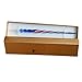 Glass Dip Pen,IreVoor Art Castle Handmade Glass Signature Pen Vintage Elegant Design Deep Blue
