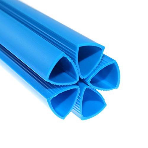 Lind Kitchen 20pcs A4 Sliding Binding Bars for Report Cover School Office Supplies,Blue Documents Files Binding Spine Bars