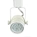 Direct-Lighting H System 3000K GU10 LED Track Lighting Head White - 3000K Warm White 7.5W LED Bulb 50154L-3K-WH