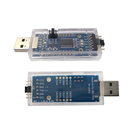 Adaptateur USB Vers TTL Isolé DSD TECH - FT232RL, 1500VDC Isolation, Pour Arduino/Raspberry