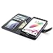 LG G Stylo Case, LK [Kickstand Feature] LG G Stylo Wallet Case, Luxury PU Leather Case Flip Cover Built-in Card Slots Stand For LG G Stylo, BLACK