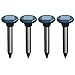 Vekibee Sonic Mole Repellent Pack of 4 Solar Powered Rodent Repellent Ultrasonic Pest Repeller Gopher Repeller Vole Chaser Pest Deterrent for Lawn Garden Yard Outdoor Pest Control
