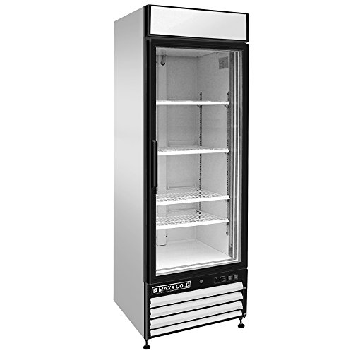Maxx Cold MXM1-23RX One 1 Glass Door Upright Merchandiser Refrigerator Cooler - 23cf - REFURBISHED - Thumbnail 5