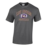 LSU Tigers TShirt Football Heather Gray