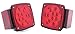 Optronics TLL28RK Red LED Combination Tail Light Set