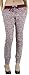 ToBeInStyle Women's Heathered French Terry Jogger Pants - Burgundy - Large