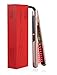HTG Professional Hair Straightener 1 inch Flat Iron Ceramic Tourmaline Plates MCH Heating Tech With Infrared & Ionic Dual Voltagethumb 1
