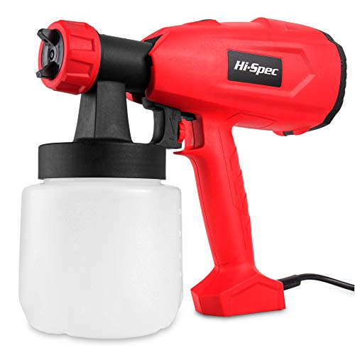 HiSpec Heavy Duty 2.2A Electric Paint Spray Gun with 27fl.oz. Paint