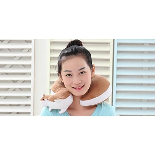 Katara Decor - Squirrel Travel Neck Pillow Home & Kitchen, Bedding, Bed Pillows & Positioners, Travel Pillows
