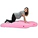 Cozy Bump Pregnancy Pillow - New 2019 Design - Added Chest & Neck Comfort - Pregnancy Bed Inflatable Mattress for Back Pain (Pink)