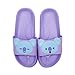 BT21 Official Merchandise by Line Friends - KOYA Character PVC Indoor House Slippers, Size 8