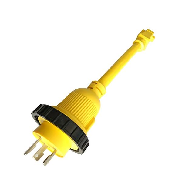 Parkworld-691975-RV-Pigtail-Shore-power-30A-to-15A-Dogbone-Adapter-Power-Cord-Twist-Lock-L5-30P-Male-to-5-15R-Female Parkworld-691975-RV-Pigtail-Shore-power-30A-to-15A-Dogbone-Adapter-Power-Cord-Twist-Lock-L5-30P-Male-to-5-15R-Female