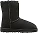 Ugg Australia Classic Short, Black, 4 M US Big Kid