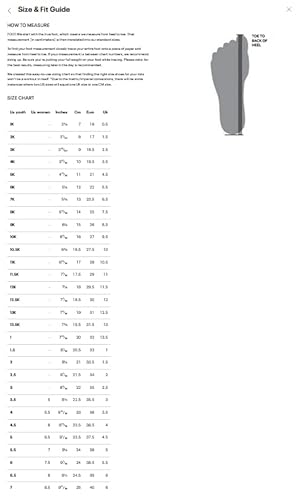 Size Guide Under Armour Shoes Size 10 UA Charged Assert 10 Men's