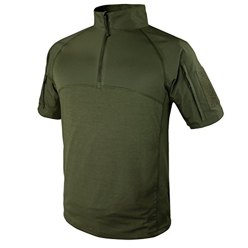 Condor Outdoor Tactical Short Sleeve Combat Shirt (Medium, OD Green)