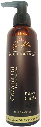 Gifts Galore Now Coconut Oil For Hair, Face and Body, Natural Skin Moisturizer, Carrier Oil, Natural Hair And Skin Oil 7 Fl Oz