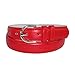 CTM® Womens Leather 1 Inch Basic Dress Belt