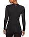 Under Armour Women's ColdGear Authentic Crew, Black (001)/Silver, Medium