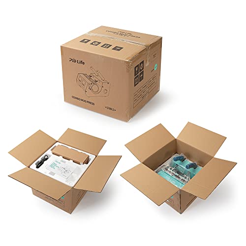 PYD Life 3 in 1 Dual Tumbler Heat Press Double Station Combo Mug Heat