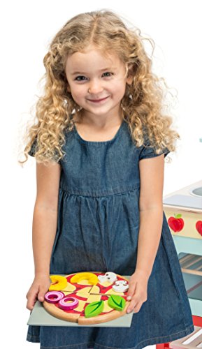Le Toy Van Create Your Own Pizza Wooden Playset