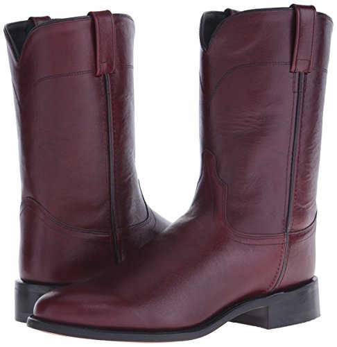 Old West Men's Joseph Ankle Boot, Black Cherry, 8.5