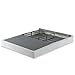 ZINUS 7.5 Inch Box Spring with Cover, No Assembly Mattress Foundation, Sturdy Metal Structure, Full, White