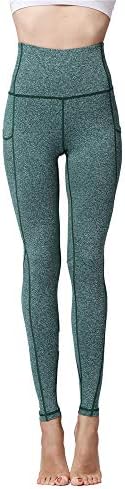 Loeay Women Yoga High Waist Leggings Yoga Pants Skinny Quick Drying Elastic Workout Sports Gym Pilate Workout Joggers Sweatpants Tights