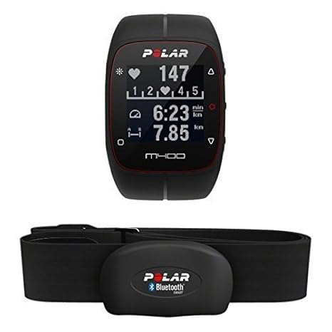 Polar M HR Reloj de entrenamiento con GPS integrado y registro de