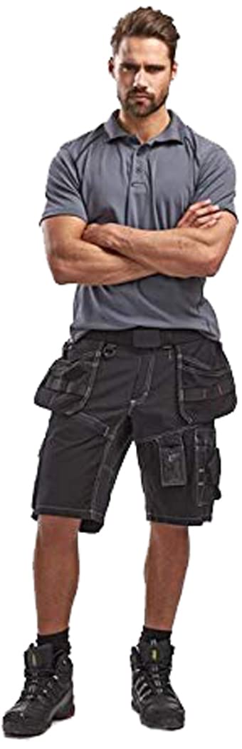 Blakläder 150213109900C52 Size C52 "X1500" Craftsman Shorts - Black