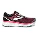 Brooks Womens Ghost 11 Running Shoe - Black/Pink/Aqua - B - 9.0