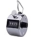 Kissmi 6 Pack Hand Tally Counter 4 Digit Mechanical Palm Click Number Counter with Nylon Lanyard
