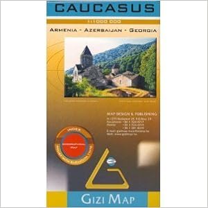 Caucasus, Armenia-Azerbaijan-Georgia: 1:1 000 000