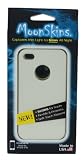 Moonskins MSK-CW01-01 Glow in the Dark Case for iPhone 4/4S - 1 Pack - Carrying Case - Retail Packaging - White